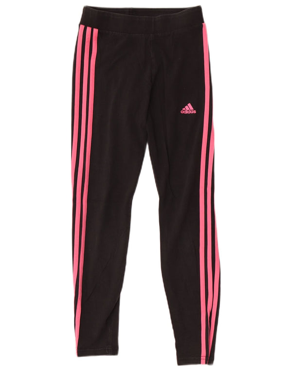 Adidas pigeleggings 11-12 år sort bomuld