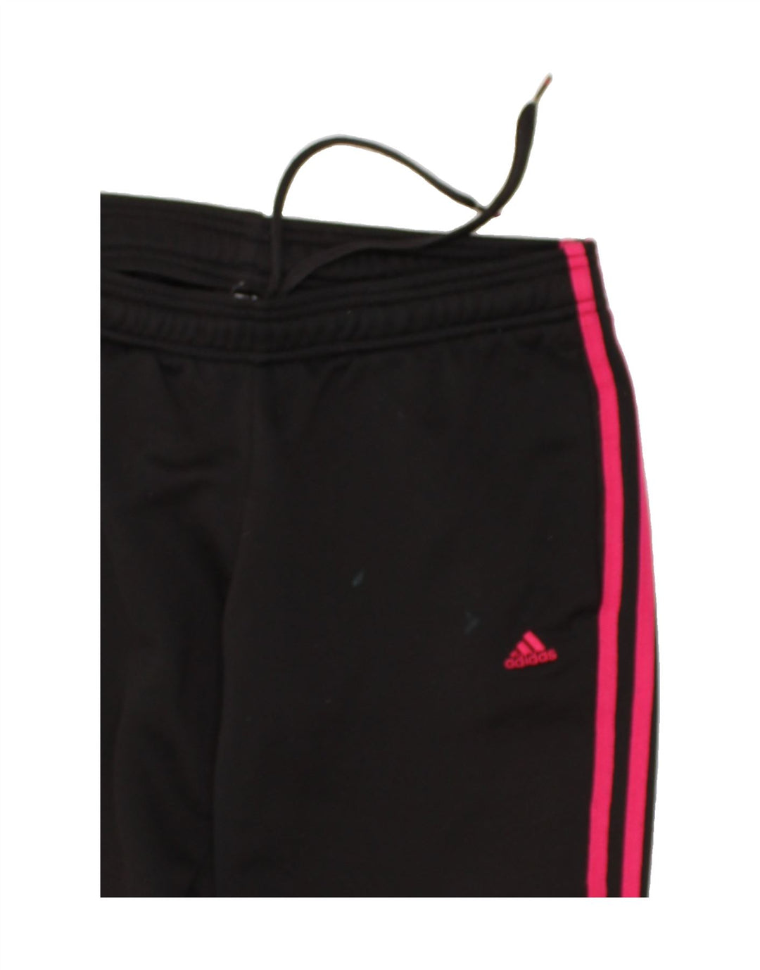 ADIDAS Womens Climalite træningsdragt Bukser UK 8/10 Small Black Polyester