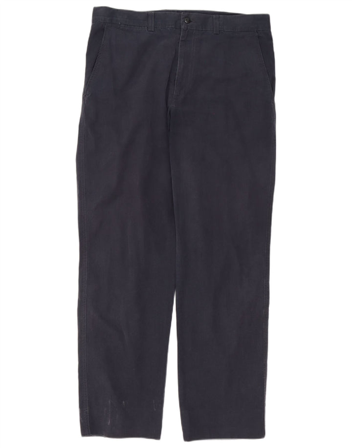 Avirex Herre Regular Chino Bukser W34 L30 Marineblå Bomuld