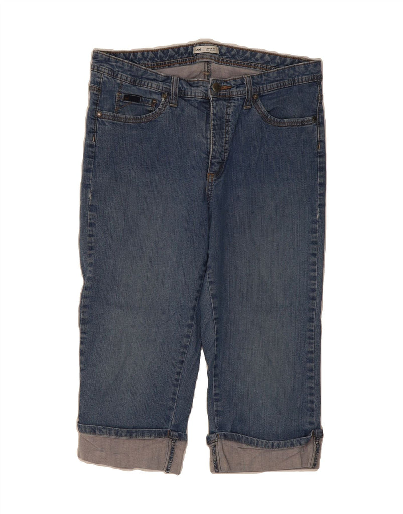 LEE Womens Capri Jeans W32 L17 Blue Vintage Lee and Second-Hand Lee from Messina Hembry 