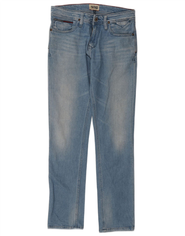 Tommy Hilfiger Dame Slim Jeans W29 L32 Blå Bomuld