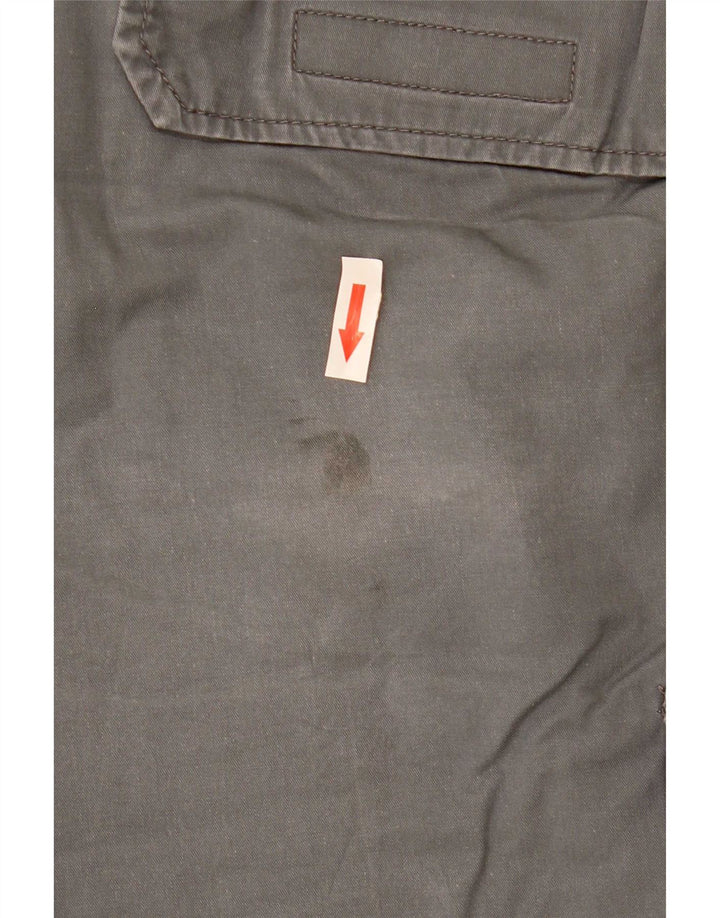 Rifle Herre Cargo Shorts W34 Large Grå