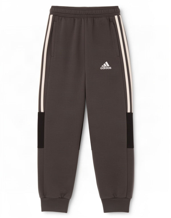 Adidas Træningsdragt til drenge Bukser Joggers 9-10 år Grå Colourblock Bomuld