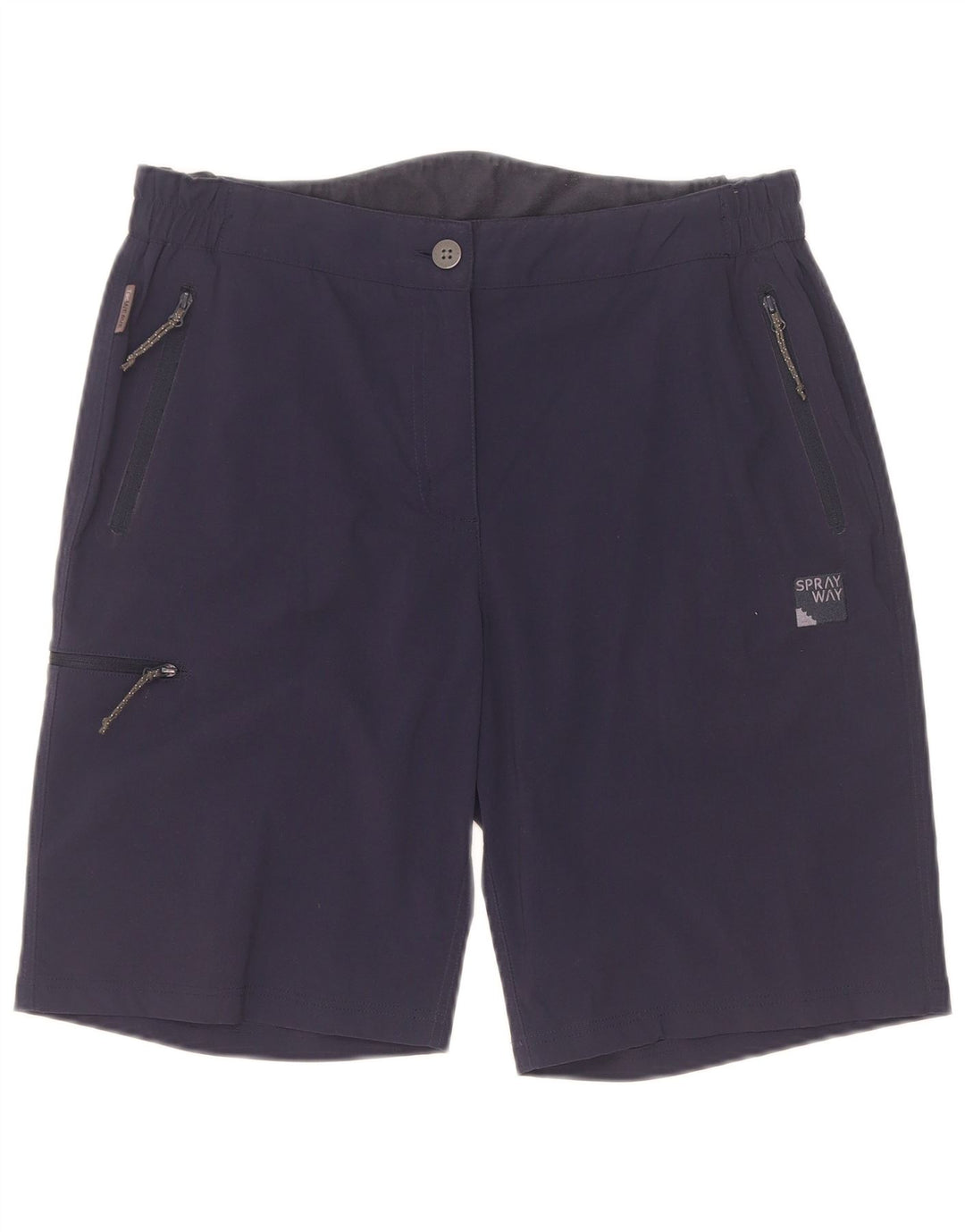 Sprayway Dame Cargo Shorts UK 12 Medium W32 Navy Blue Polyamid
