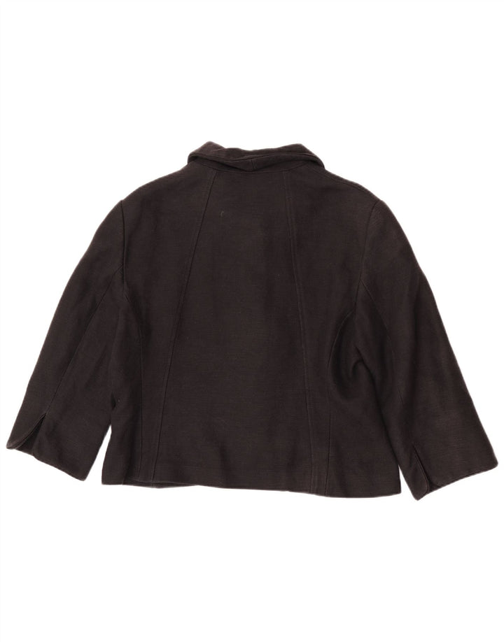 Phase Eight Dame 3/4-ærmet 4-knaps blazerjakke UK 10 Small Black