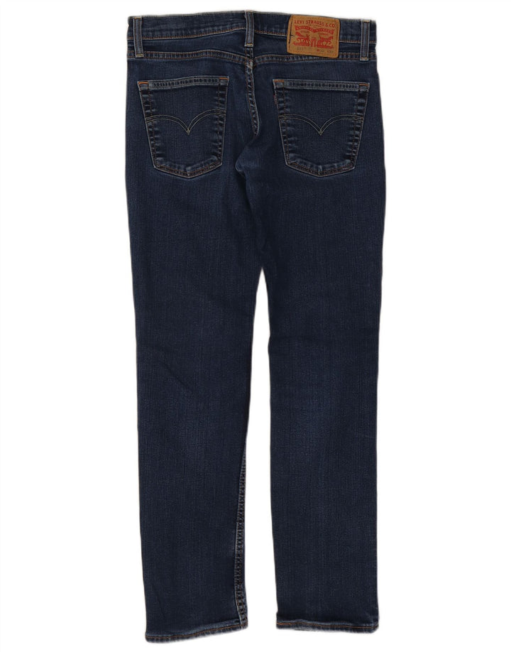 LEVI'S Herre 511 Slim Jeans W32 L29 Blå Bomuld