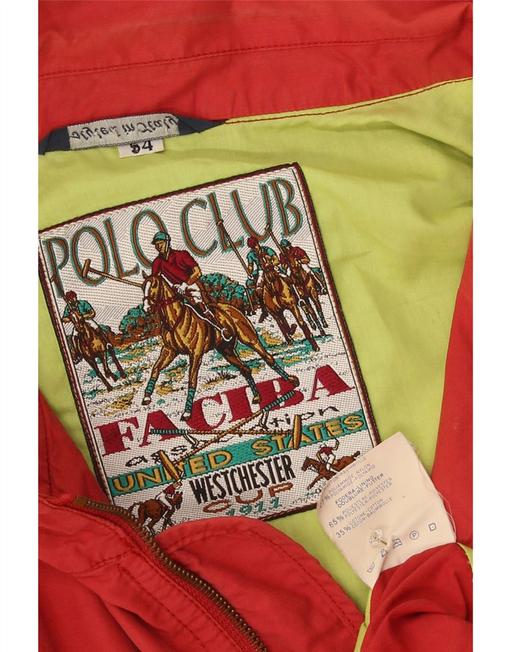 Faciba Herre Utility Jacket IT 54 2XL Rød Bomuld