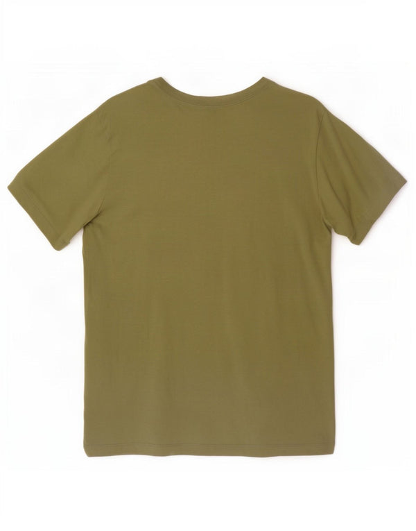 Nike Herre T-shirt Top Medium Khaki