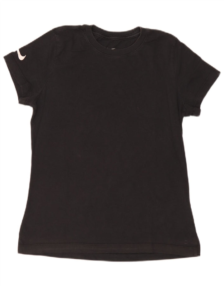 Nike T-shirt top mellem sort bomuld til mænd