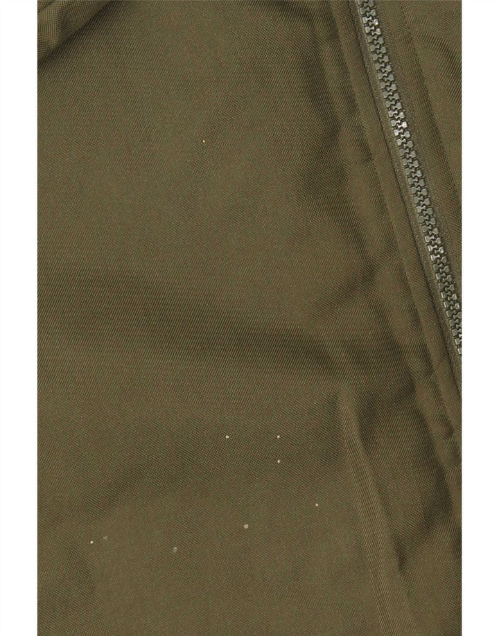Kappa Polstret Herrejakke UK 38 Medium Khaki Colourblock Polyester