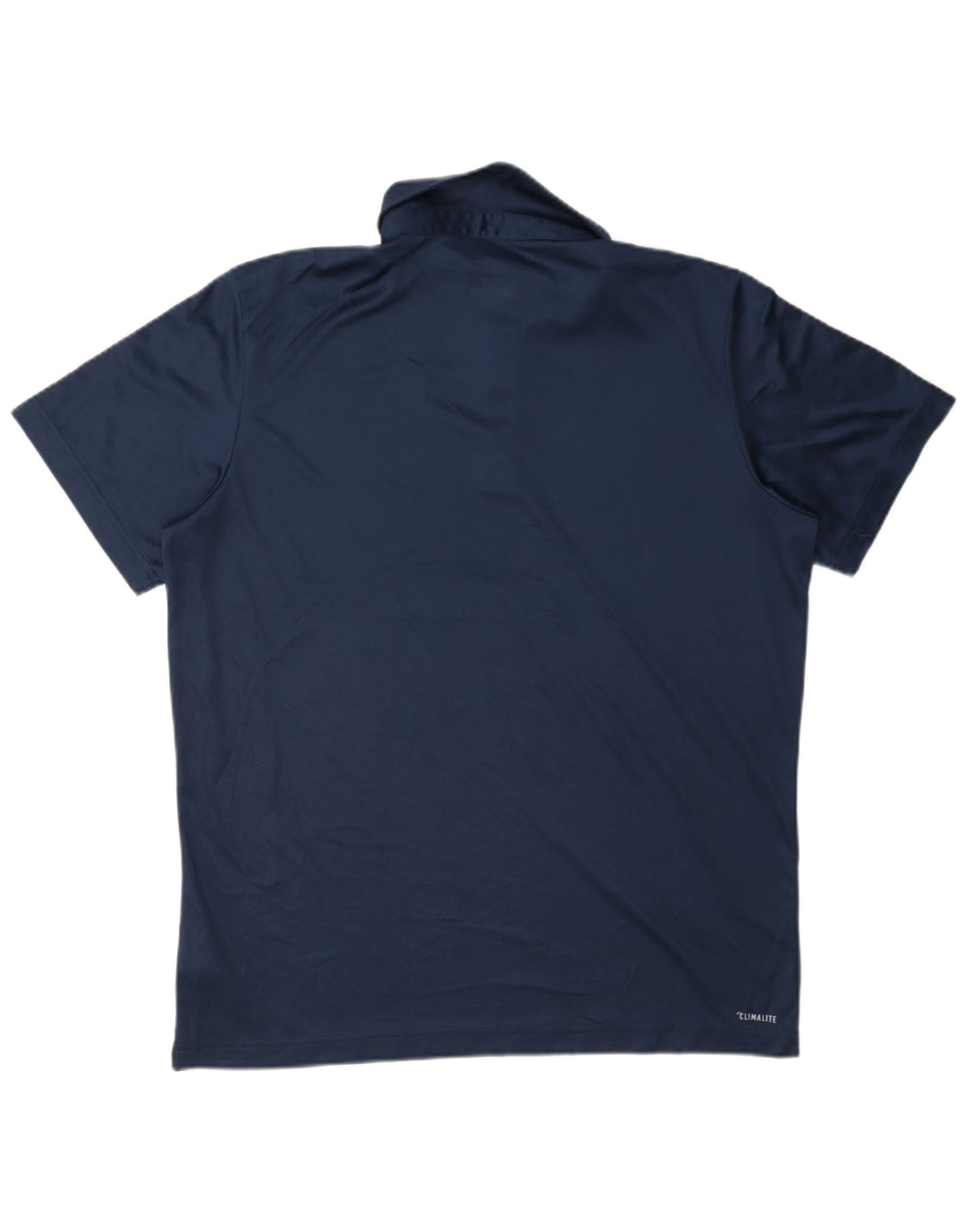 Adidas Herre Climalite Polo Shirt Large Navy Blue Polyester