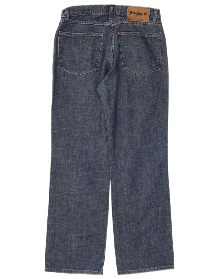 Timberland lige jeans til kvinder W32 L29 blå bomuld