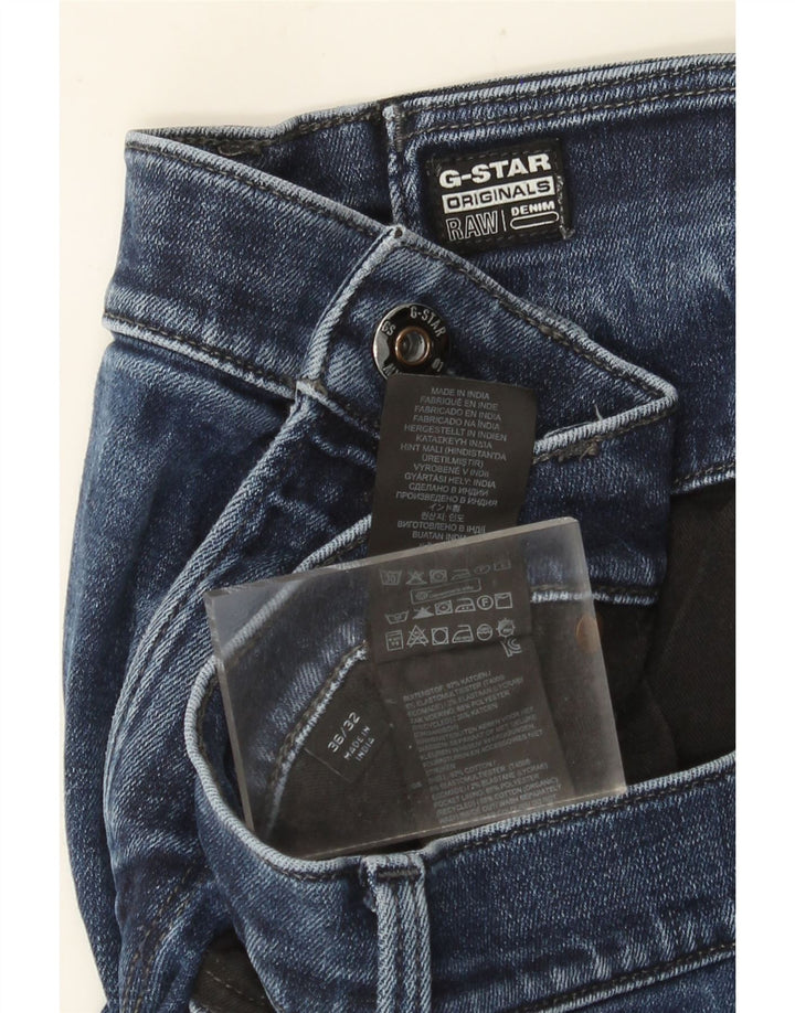 G-STAR Slim Jeans til mænd W36 L32 blå bomuld
