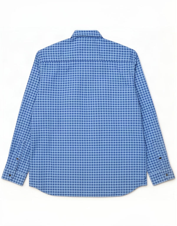 S.Oliver Herre Regular Fit skjorte 2XL Blå Gingham Bomuld