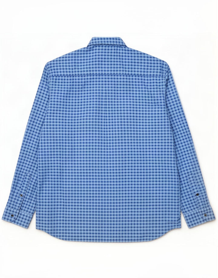 S.Oliver Herre Regular Fit skjorte 2XL Blå Gingham Bomuld