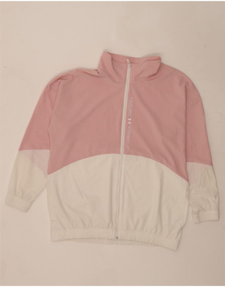 Under Armour Herre grafisk træningsdragt Topjakke Lille Pink Colourblock