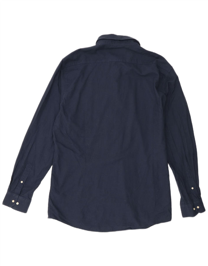 Barbour herreskjorte 3XL marineblå bomuld