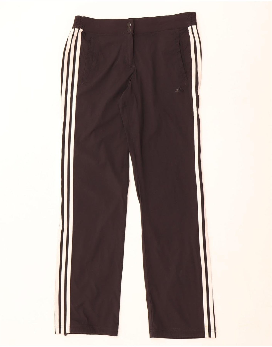 Adidas Womens Climalite træningsdragt Bukser UK 12 Medium Black Polyester