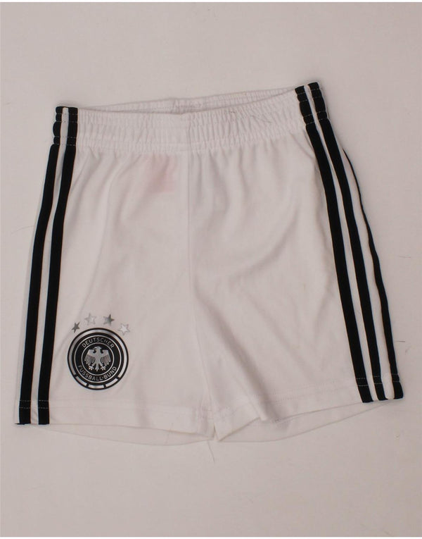 ADIDAS Baby Boys Deutscher Fussball Bund Sportshorts 12-18 måneder Hvid