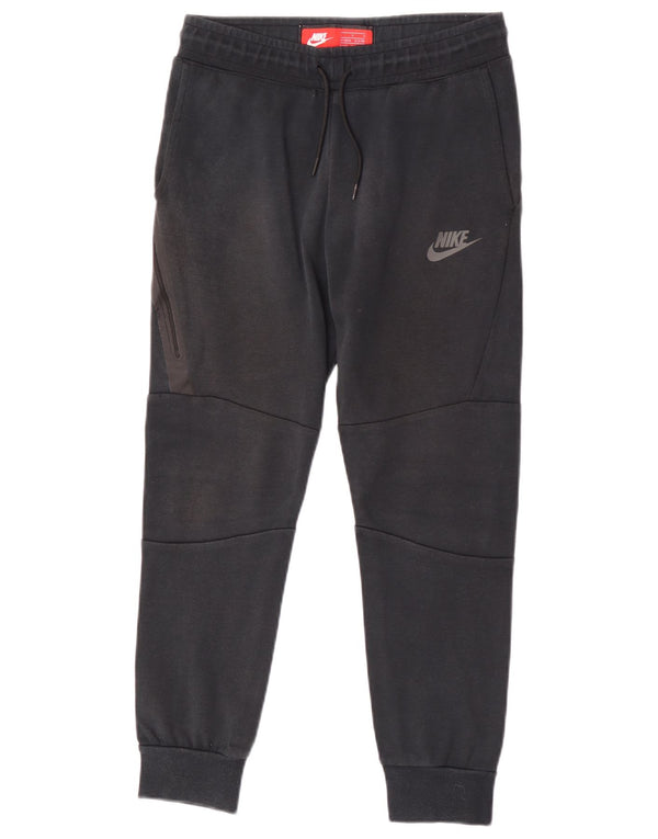 Nike Drenge træningsdragt Bukser Joggers 12-13 år Stor sort bomuld
