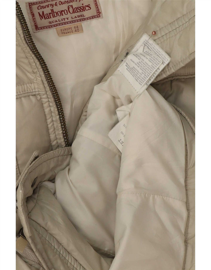 Marlboro Classics Dame Hooded Polstret Jakke IT 44 Medium Green Polyester