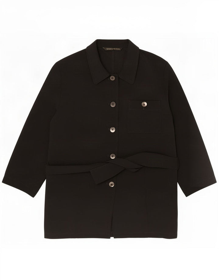 Marks & Spencer Dame St. Michael 5 Button Blazer Jacket UK 14 Large Black