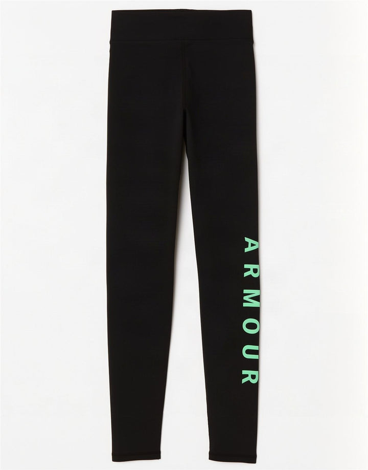 Under Armour Grafiske Leggings til kvinder UK 4 XS Sort Polyester
