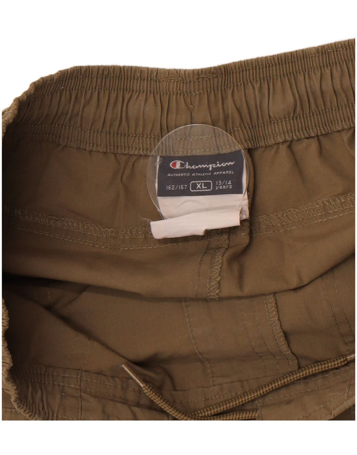 Champion drenge sportsshorts 13-14 år brun bomuld