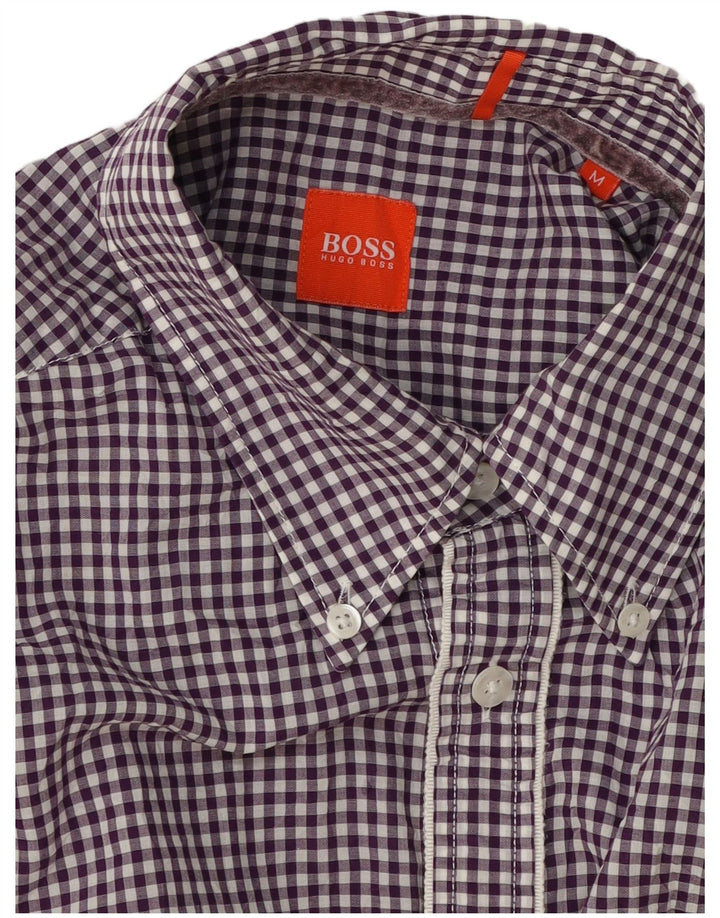 Superdry Herreskjorte Medium Lilla Gingham Cotton