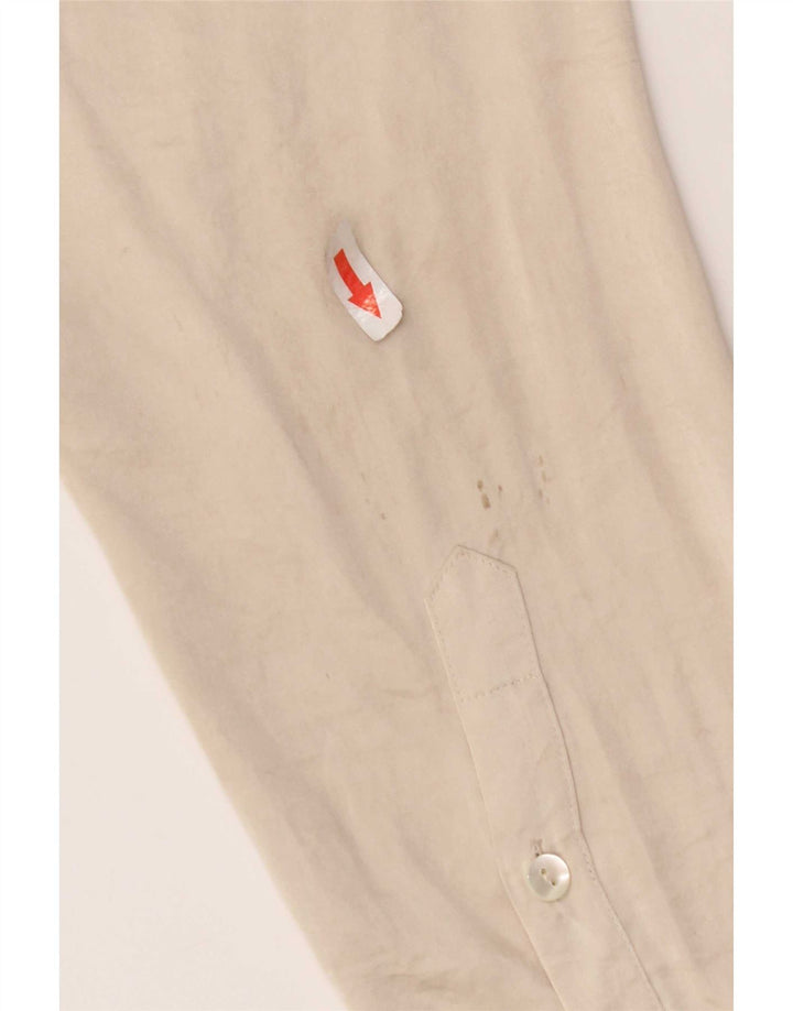 Jigsaw Dameskjorte UK 12 Medium Beige Polyester