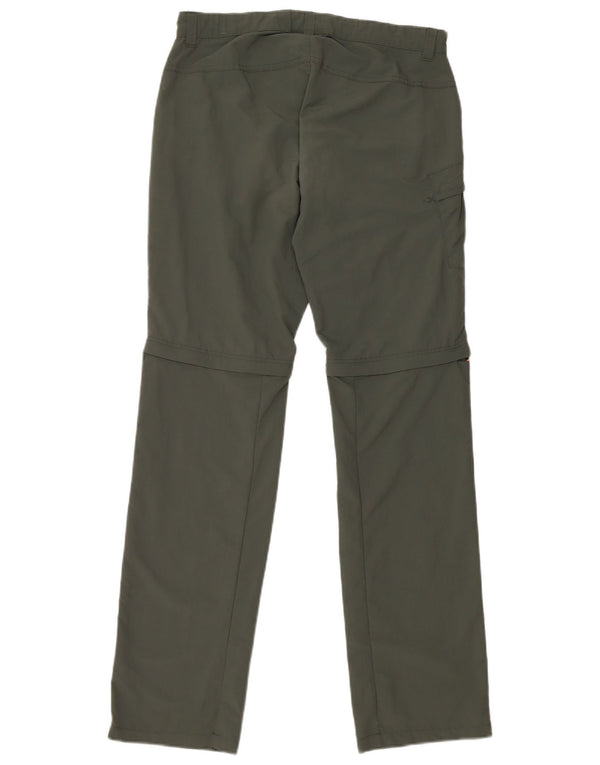 Jack Wolfskin Girls Straight Cargo Bukser 13-14 år W28 L30 Grå