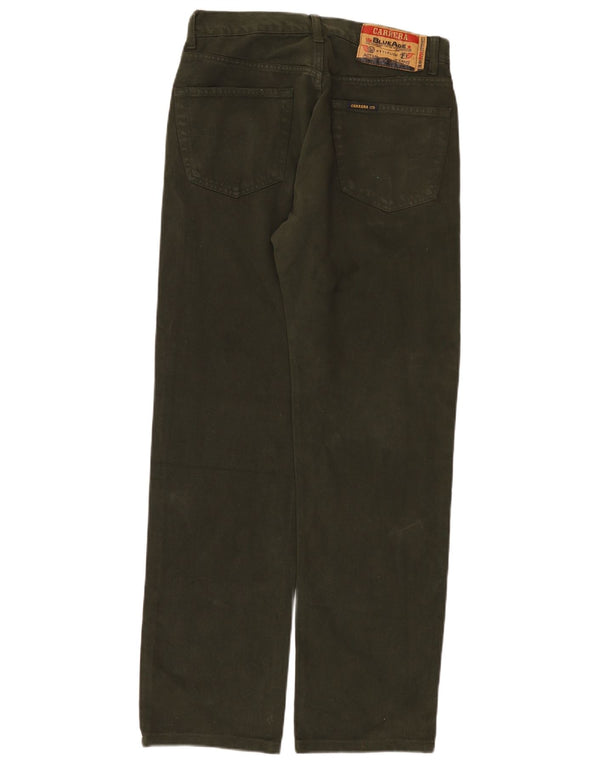 CARRERA Straight Jeans til mænd IT 48 Medium W30 L31 Khaki Bomuld