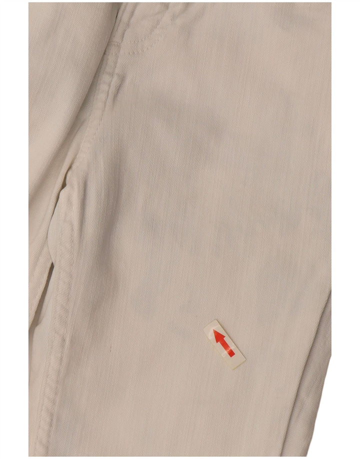 Zara Dame Bootcut Jeans EU 34 2XS W24 L26 Hvid Bomuld