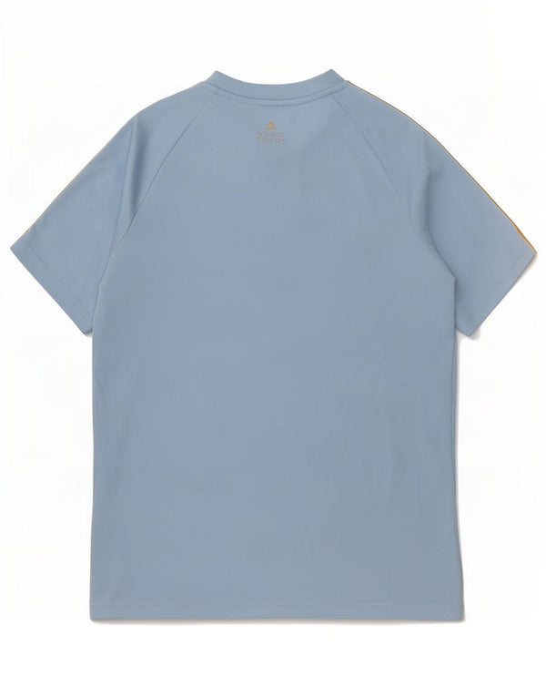Adidas Boys Aeroready T-Shirt Top 13-14 År Blå Polyester