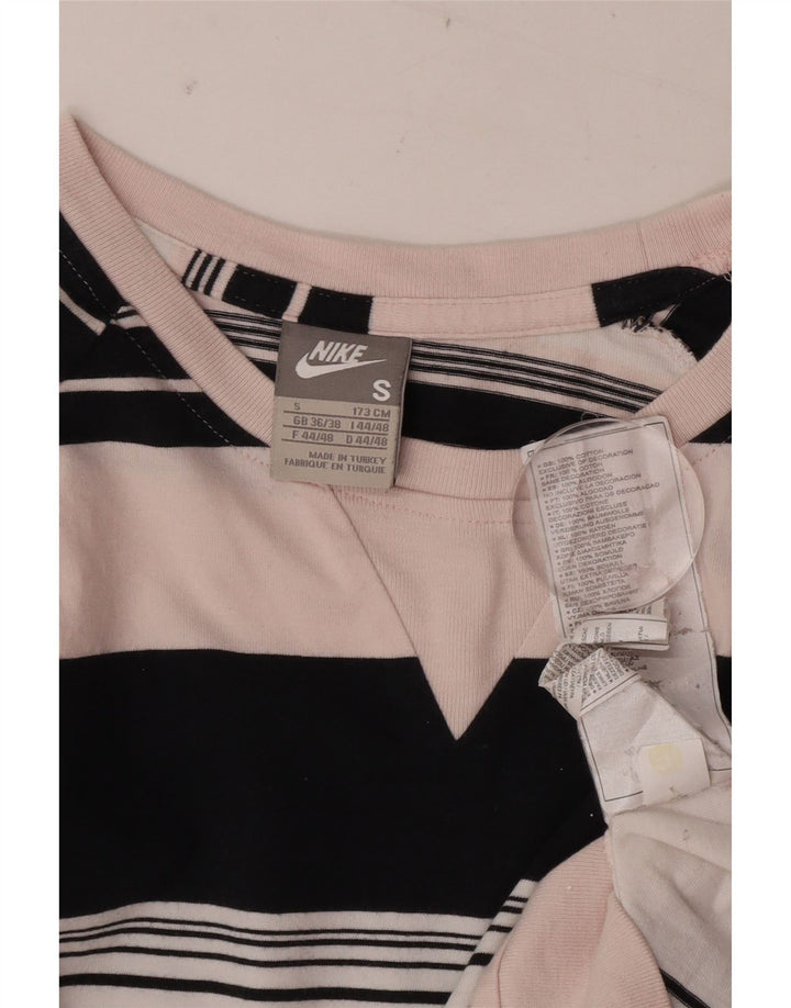 Nike Sweatshirt Jumper til mænd UK 36/38 Lille flerfarvet Colourblock Bomuld