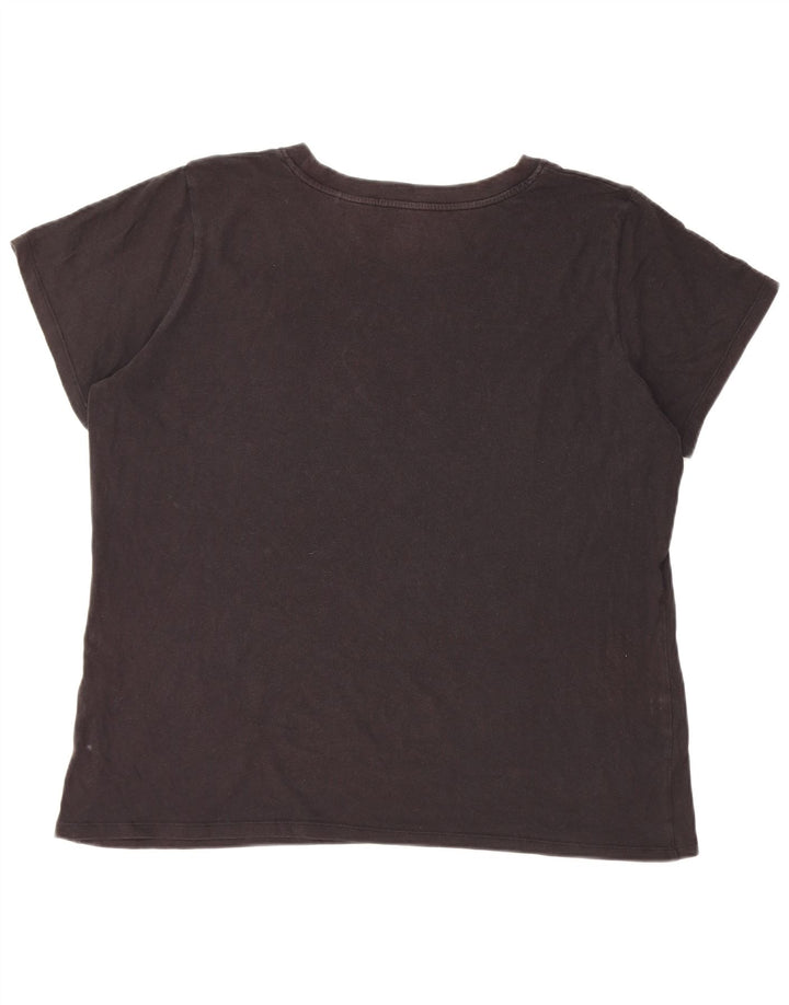 Levi's Dame Grafisk T-Shirt Top UK 18 XL Sort