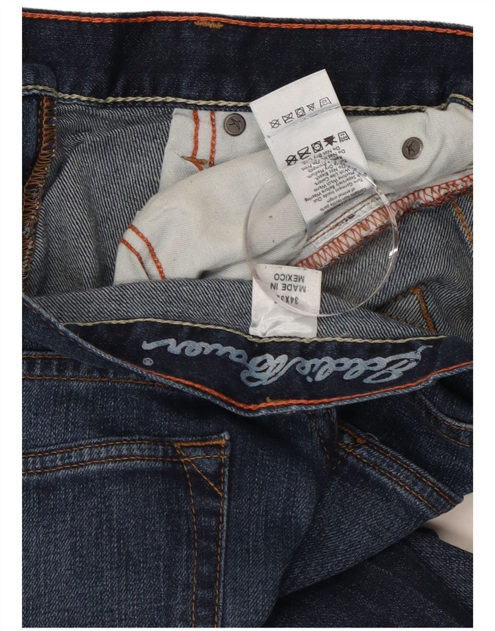Eddie Bauer Straight Jeans til mænd W34 L32 blå bomuld