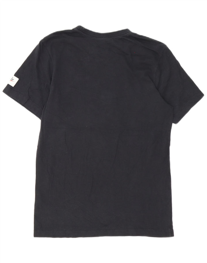 Nike grafisk t-shirt top til mænd, lille sort bomuld