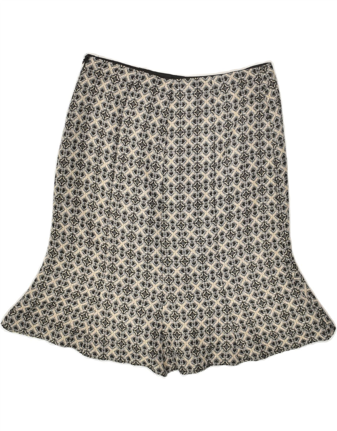 MARINA BABINI Womens High Waist Trumpet Skirt IT 46 Large W30  Grey | Vintage Marina Babini | Thrift | Second-Hand Marina Babini | Used Clothing | Messina Hembry 