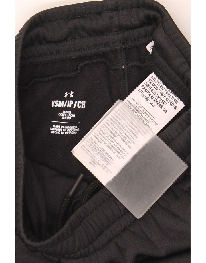 Under Armour Boys Træningsdragt Bukser Joggers 7-8 år Small Black