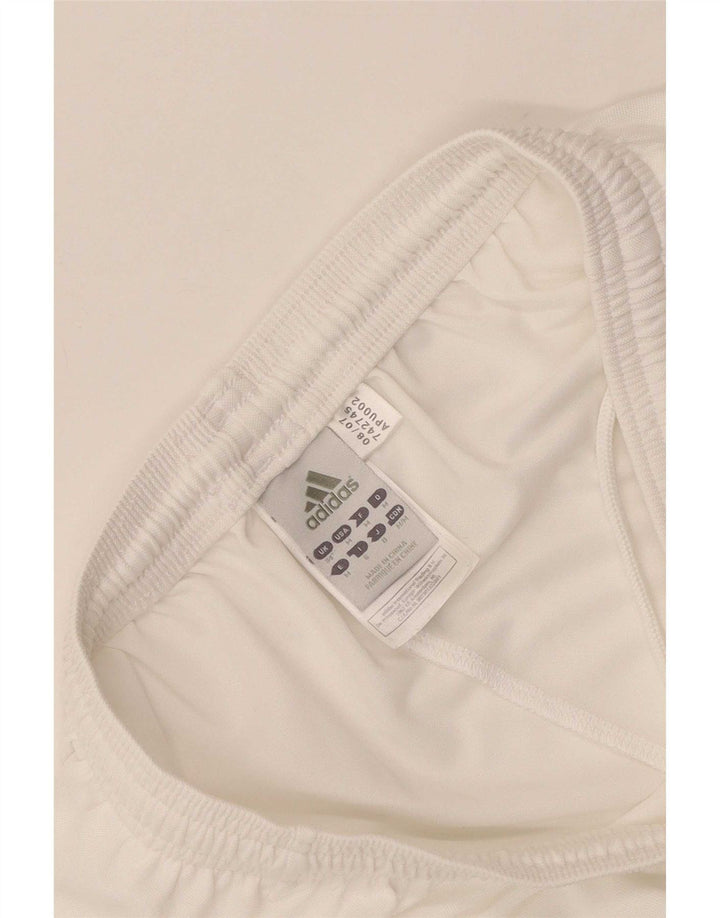 Adidas Herre Climalite Sportshorts Store hvide polyester