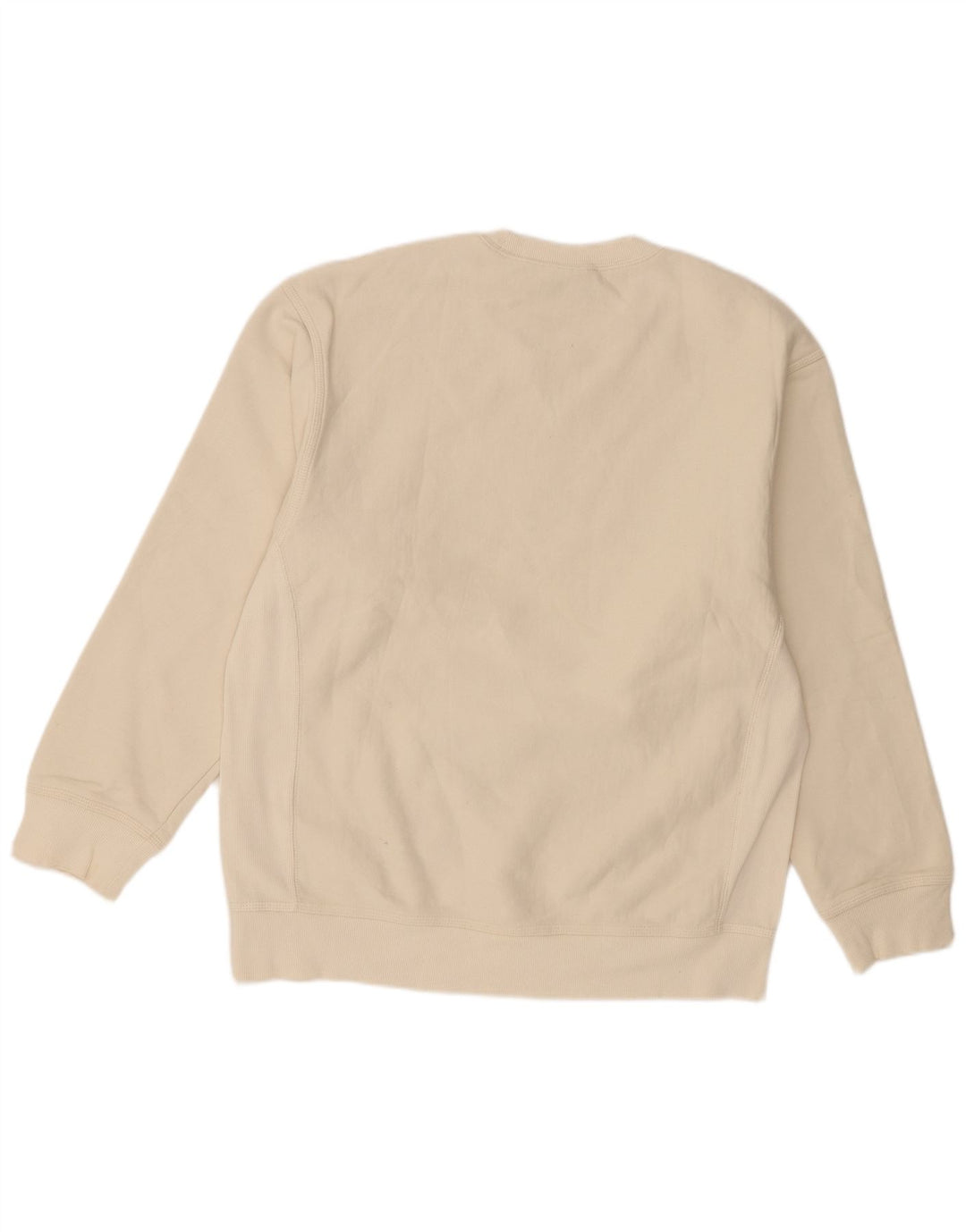 Carhartt Herre Sweatshirt Jumper Stor Beige Bomuld