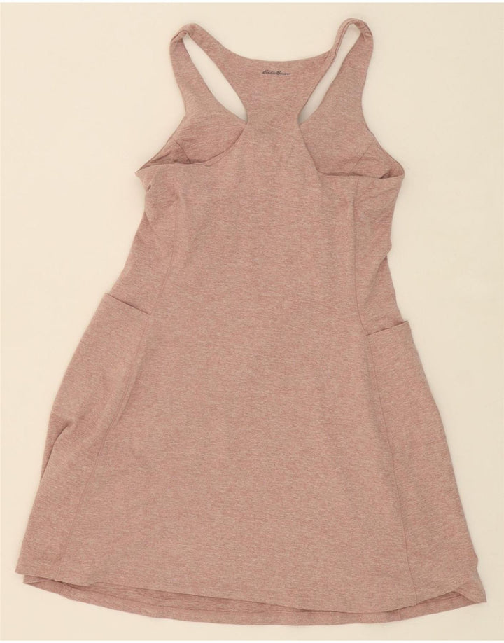 EDDIE BAUER Womens Sleeveless A-Line Dress UK 12 Medium Pink Polyester Vintage Eddie Bauer and Second-Hand Eddie Bauer from Messina Hembry 