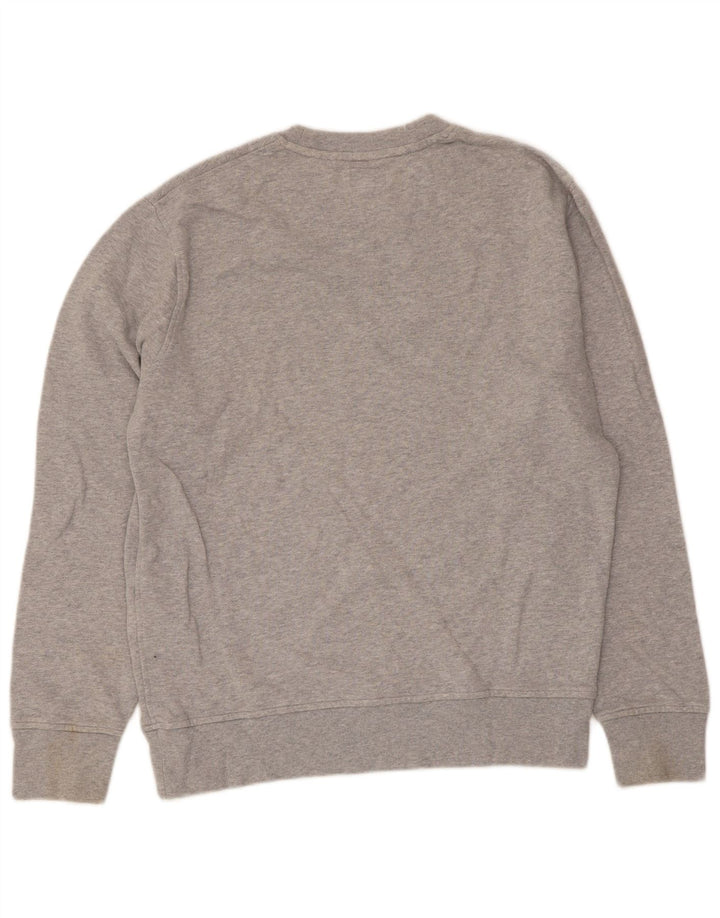 Levi's Sweatshirt-trøje til mænd, lille grå flækket bomuld