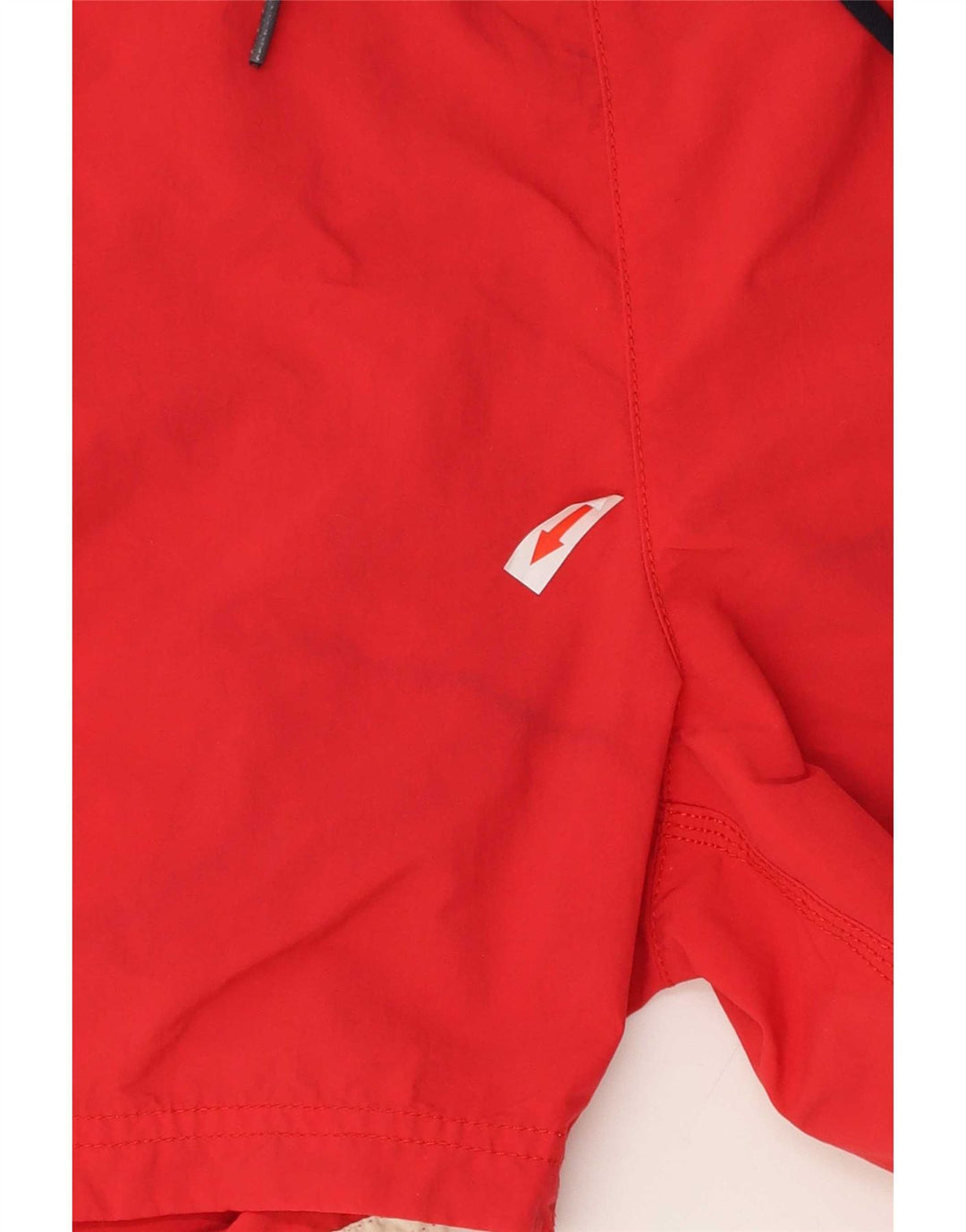 Tommy Hilfiger Grafiske badeshorts til mænd, store røde polyester