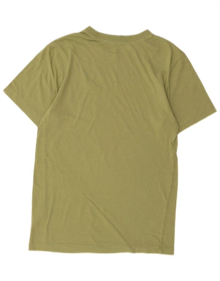 NIKE Mens T-Shirt Top XS Green Cotton
