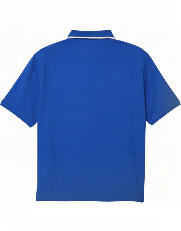 James Pringle herre poloshirt XL blå bomuld