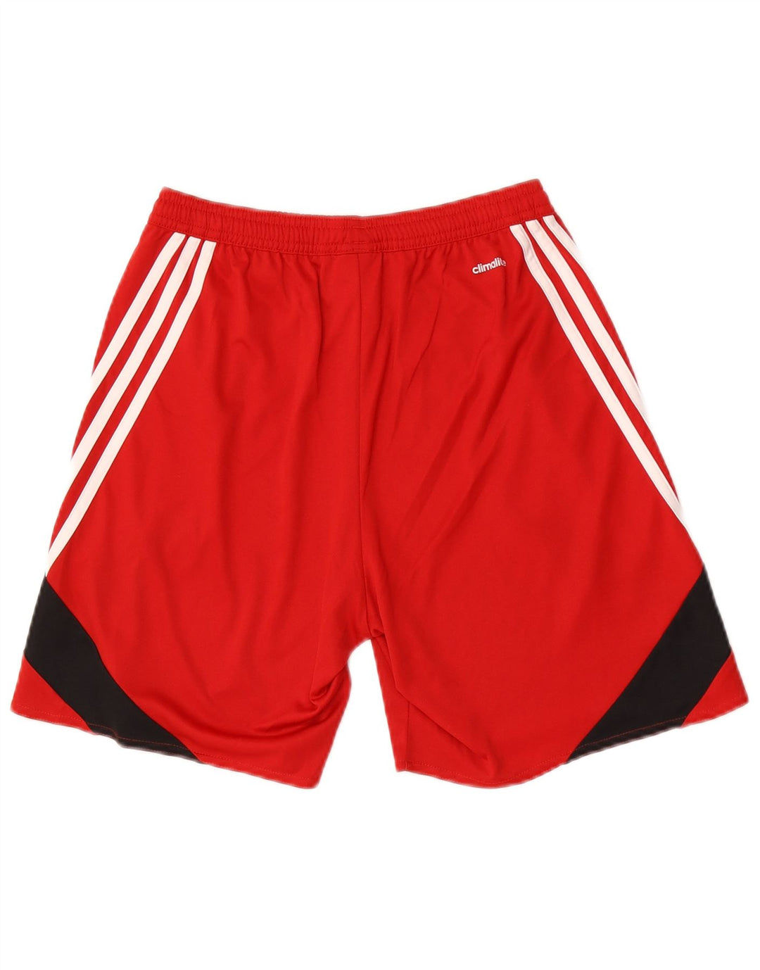 Adidas Herre Climalite Sportshorts Small Red Colourblock Polyester