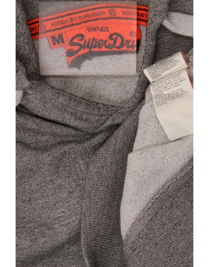 Superdry Herre hættetrøje Jumper Medium Grey Flecked Bomuld