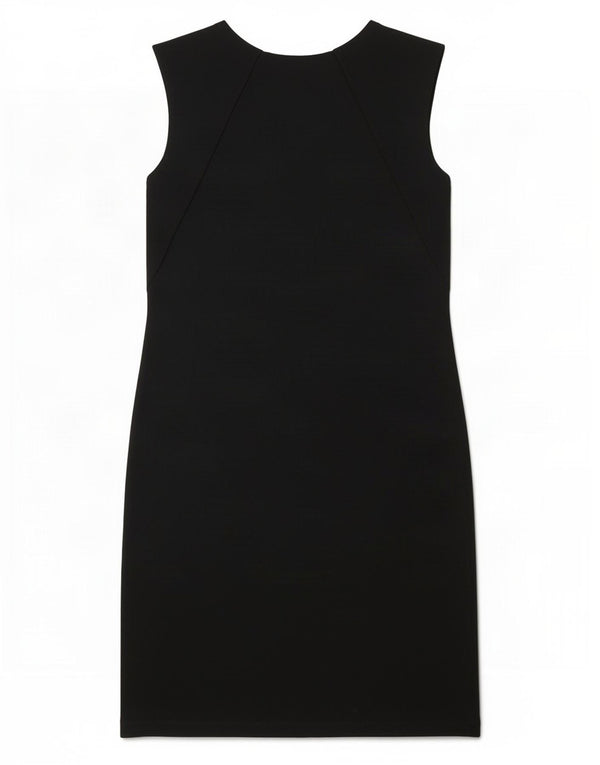 Gap Womens Sleeveless Sheath Dress UK 10 Small Black Viscose